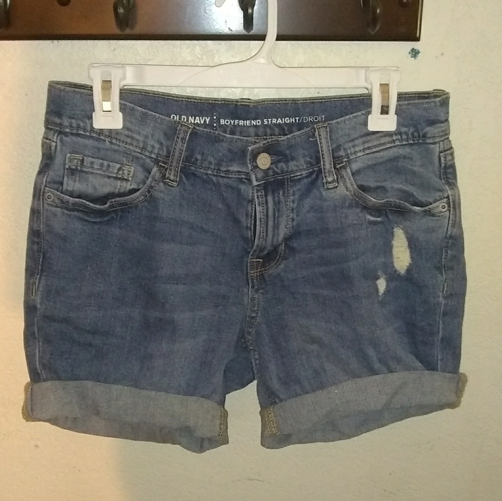 Old Navy Boyfriend Denim Shorts